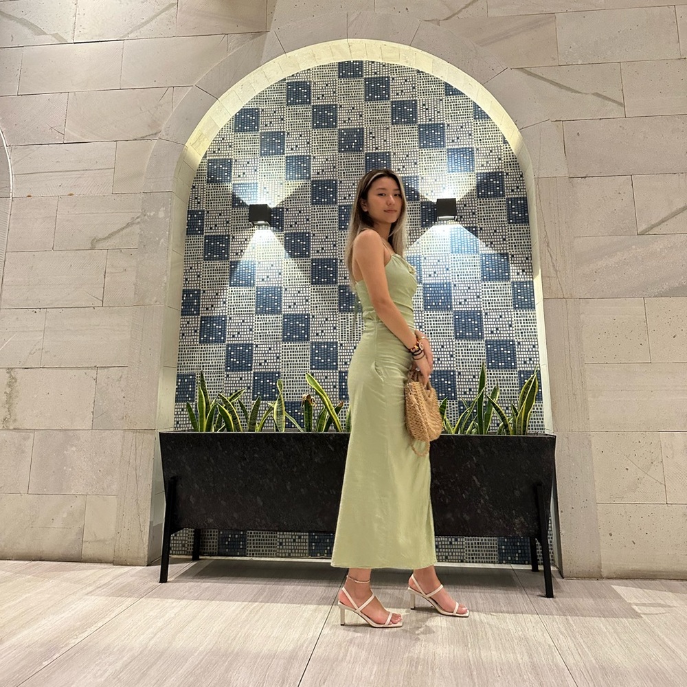 Pastel Green Dress 😍